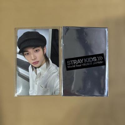 Used Stray Kids RUN IT Goods Purchase Benefit Trading Card Hyunjin SKZ