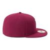 NEW ERA 59FIFTY Los Angeles Dodgers LA Cardinal Flat Visor Baseball Cap MLB Fitted Hat 7 5/8 Unisex Streetwear