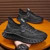 Мужские сетчатые кроссовки Новые летние сетчатые спортивные дышащие повседневные туфли Удобные мужские теннисные туфли Легкие кроссовки для бега