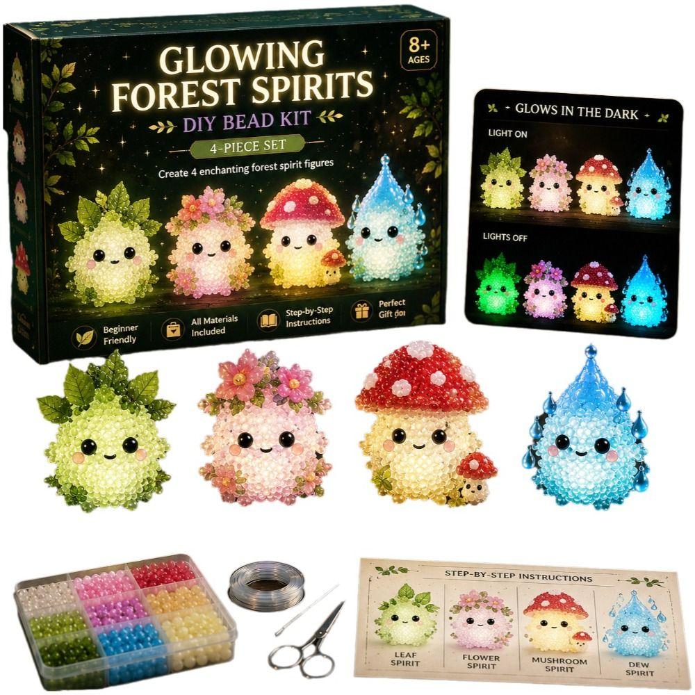 Cute Design 3D Beaded Animal Kit Animal Shape DIY Bead Craft Kit Gift Giving