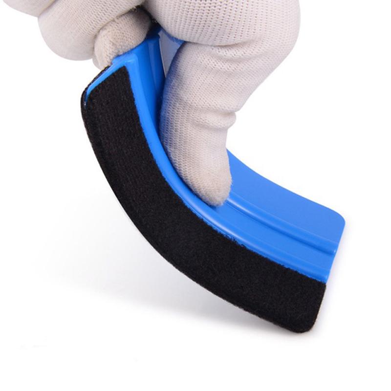 1Pc Auto Styling Felt Edge Vinyl Squeegee Car Vinyl Scraper Vehicle Window Tint Film Wrapping