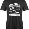 Wenn Papa Es Nicht Reparieren Kann Keiner Werkzeug Handwerker T Shirt Herren Vintage Streetwear Unisex Fashion Soft
