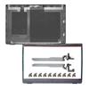 New Laptop Case For Dell Latitude 3510 E3510 LCD Back Cover Front Bezel Topcase Housing Rear Lid LCD Hinges 8XVW9 08XVW9 0GCK6R