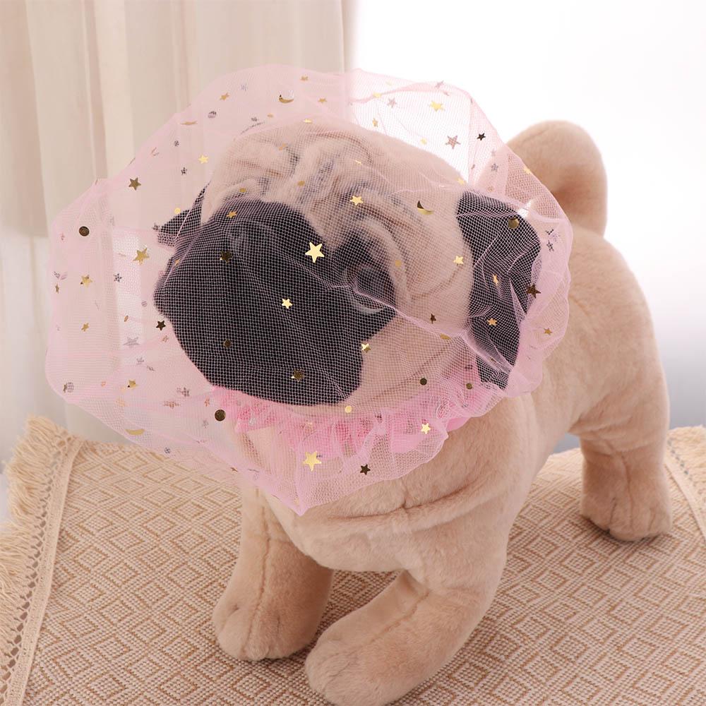 Anti-accidental Dog Anti-Eating Headgear Dog Protective Veil Cat Puppy Walking