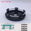 40pcs Car Wheel Center Hub Caps Emblem for Mitsubishi Ralliart Lancer ASX Colt Pajero Outlander Eclipse Delica Accessories