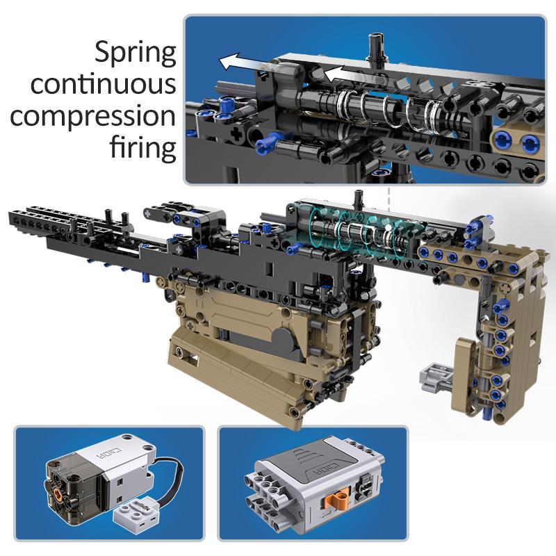 Cada 1:1 SWAT Военное оружие WW2, модели штурмовых винтовок, строительные блоки, городская полиция, техническая совместимость для пистолетов, кирпичей, игрушек
