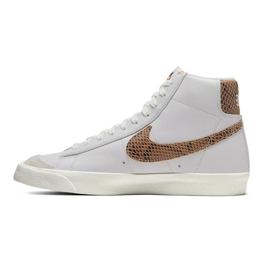 Nike Кроссовки Blazer Mid 77 Vintage Белые со змеиным принтом Обувь для скейтборда CI1176-002