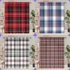 2 шт. - клетчатые шторы с принтом - материал полиэстер - подходит для спальни, гостиной, кабинета, личного пространства