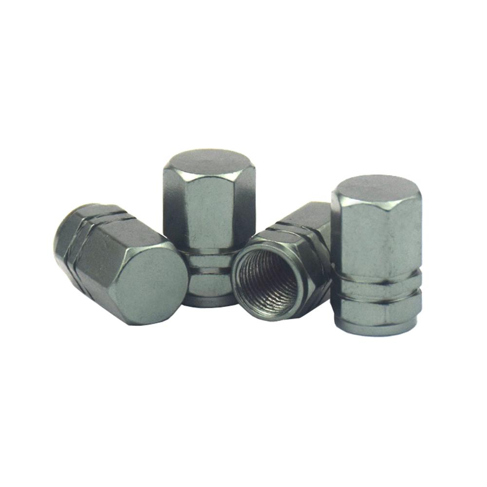 4Pcs Aluminum Tire Valve Caps Car Rim Plugs Tire Valve Cover valve stem Nipple Caps Motorcycle Car Wheel Plugs