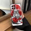 Тигр Красное Солнце Японское Искусство Чехол Для Samsung Galaxy M13 M53 M51 M31 M11 M14 M34 M54 M12 M32 M52 M16 M36 M56 M15 M35 M55