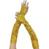 Fingerless Sequins Gloves Vintage Dancing Gloves Fashion Performance Accessories Party Club