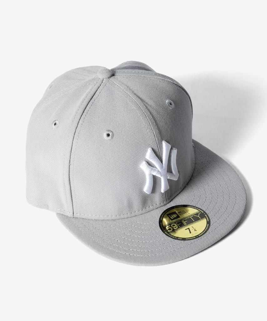 КЕПКА 11591125 59FIFTY New York Yankees MLB Classics СЕРЫЙ БЕЛЫЙ Бренд 7 Японский [NEW ERA] & Размер 5/8 Размер 60.6см [Б/У]