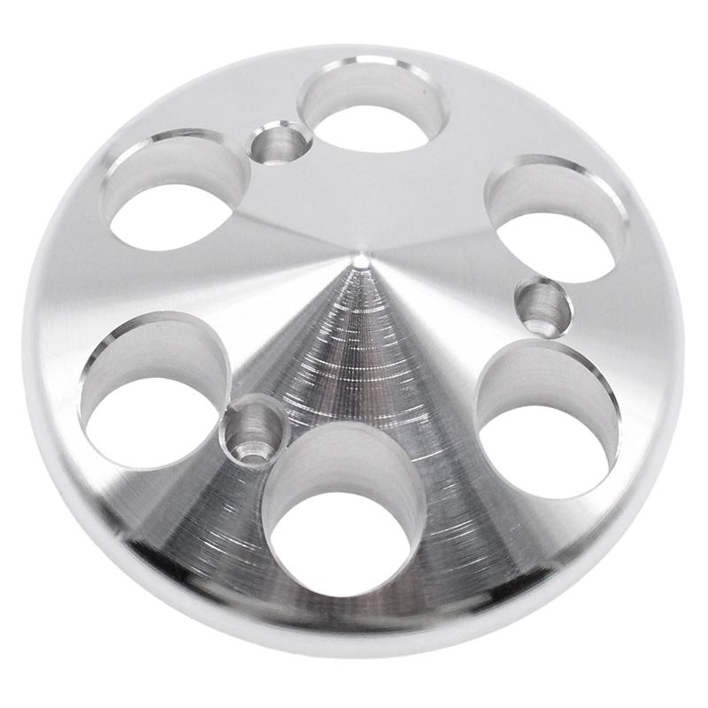 Car Billet Aluminum Alternator Fan Pulley For Chevy Small Block 327 350 383 400 383 396 427 Generator Pulley + Impeller