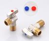 All-Copper Large Flow Angle Ball Valve for Hot/Cold Water & Gas Heaters, 4-Point Switch