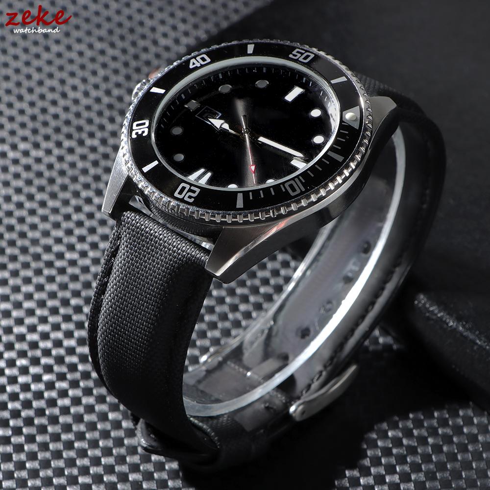 18/20/22mm Sailcloth Straps for Omega for Blancpain for Seiko Diver Watches Men Women Nylon Quick Release Waterproof Watch Bands