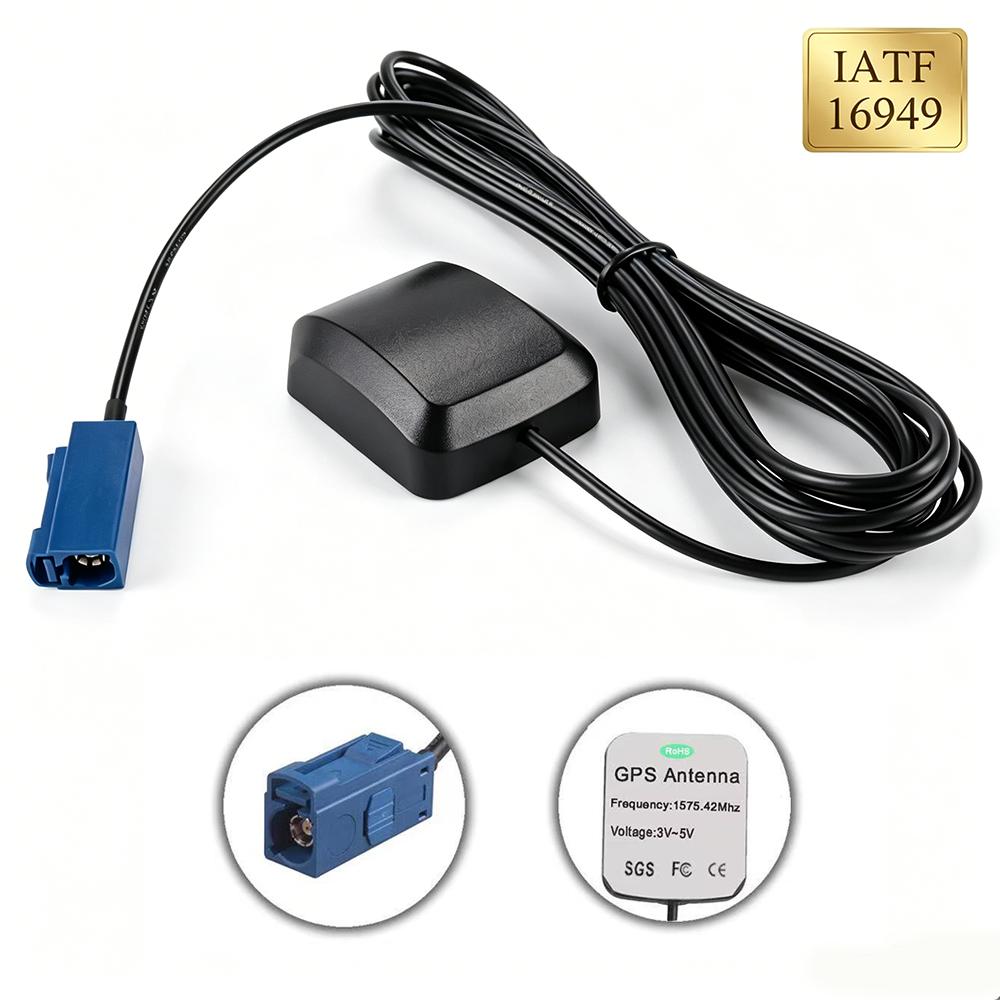 High Gain 28dBi GPS GNSS Active Antenna Multi-band GPS+BeiDou+GLONASS SMA FAKRA for Car Tracker T-Box IoT