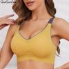 Plus Size Bra Sexy Bra Seamless Wireless Bras for Women Soft Padded Bralette Sports Brassiere Female Lingerie M To 6XL