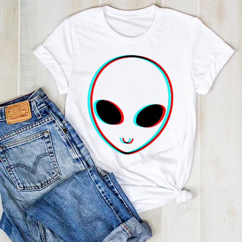 Womens Tshirt Summer Butterfly Cute Fashion 90S Print Ladies Tee Female Top Shirt Clothes Graphic Lady Tops Clothing