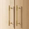 Long Handle Cabinet Handles Solid Brass Furniture Handles Solid Brass Handles  Kitchen Cabinets