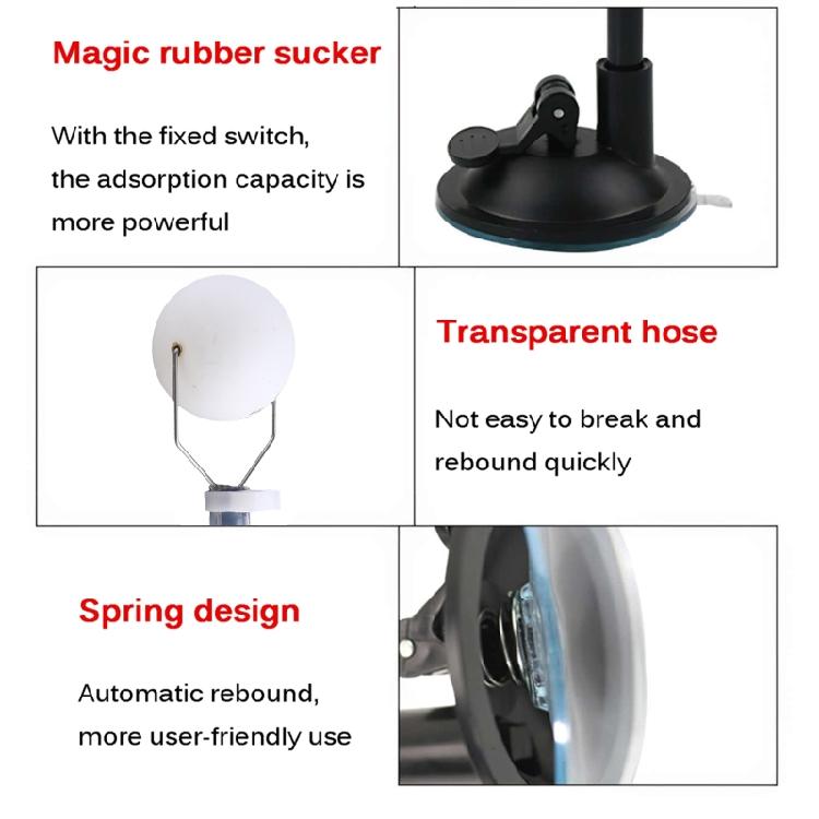 Портативный тренировочный робот для настольного тенниса Фиксированная машина для быстрых мячей для пинг-понга Настольный теннис