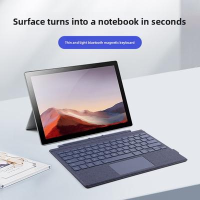 Bluetooth-клавиатура для Microsoft Surface Pro 9 с цветной подсветкой и беспроводной магнитной зарядкой