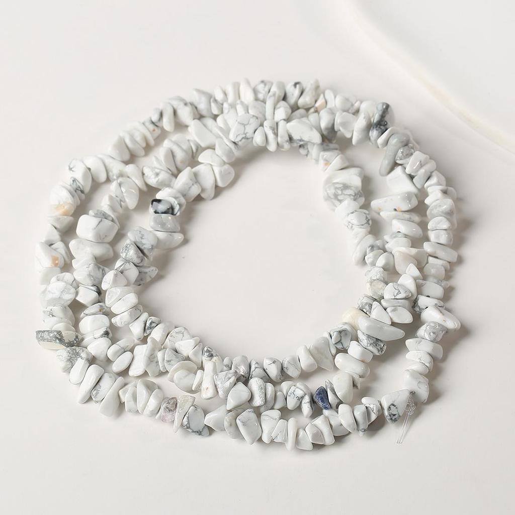 Ожерелье из натурального аметиста, 80 см - Полированные, Неправильные полоски для изготовления украшений и браслетов своими руками