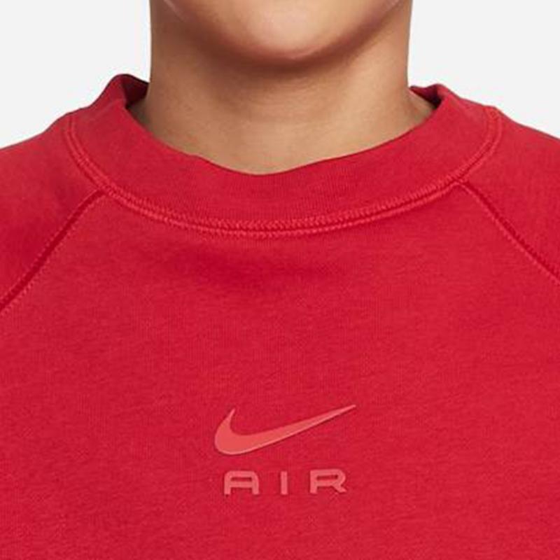 Nike Худи Спортивный Повседневный Модный Теплый Пуловер Детские худи Красный FD3215-687