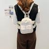 Students Mini Backpack Canvas Small Backpack Fashion Floral Backpack  for Girls