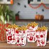 Party Halloween Theme Bloody Hands Scary Snap Models Decoration Supplies Popcorn Snacks Cartons