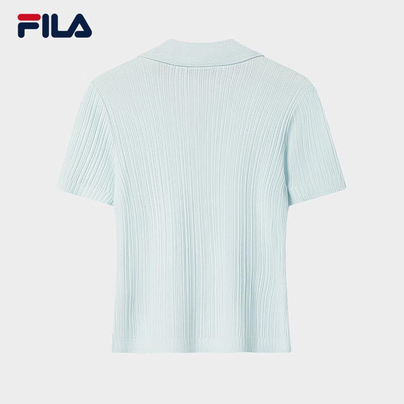 Fila Женский летний вязаный топ с коротким рукавом 2026