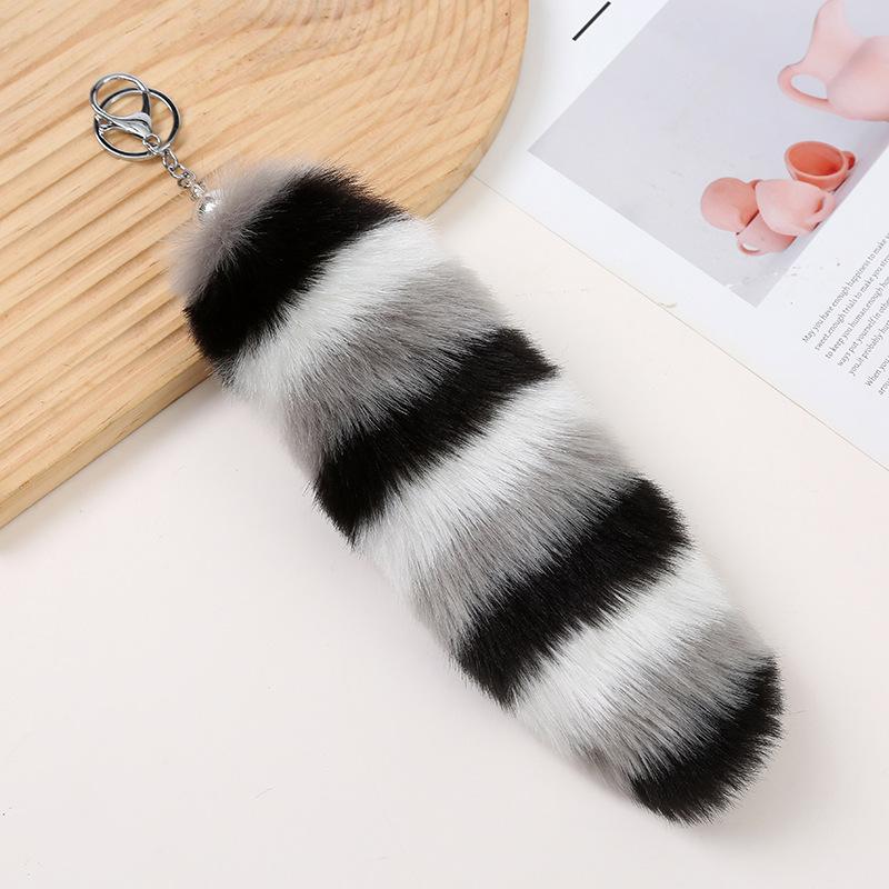 Женские Девичьи Креативные Украшения для Сумок Модный Декоративный Пушистый Подвесок Искусственный Мех