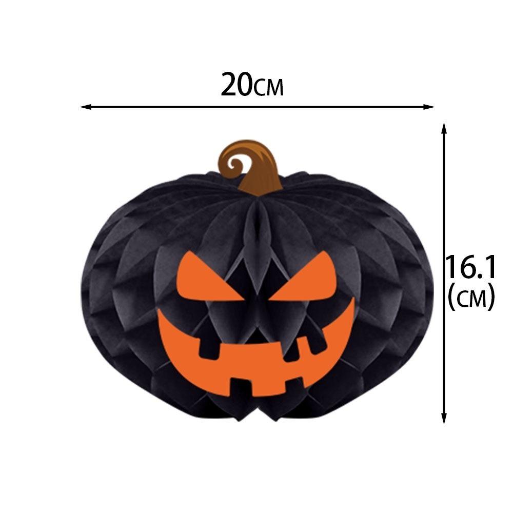 3D Honeycomb Design Paper Lantern Decorations Hanging Halloween Ornaments Home Indoor Decor