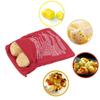 Potato Corns Bread Microwave Cooker Bag Washable Baked Cooking Roast Bakeware