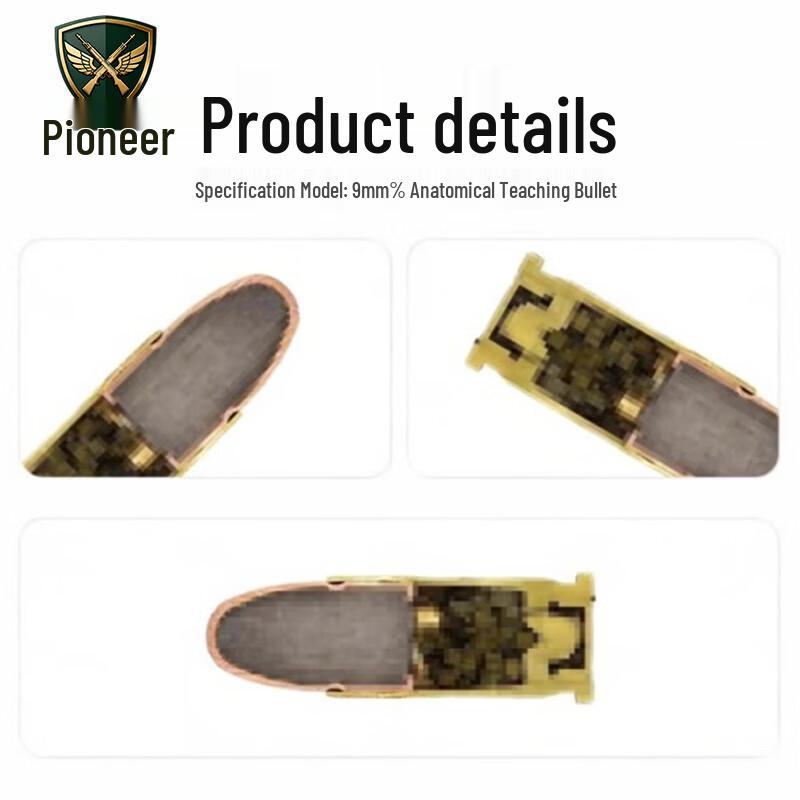 9mm Anatomy Bullet Training Model