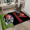 Коврик с изображением шлема Tampa Bay Buccaneers для офиса, коврик под стул, декоративный ковер, коврик для гостиной, большой размер, подарки для фанатов, рождественские подарки