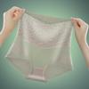 Women's Sexy High Waist Postpartum Belly-Lifting Panties, Large Size Lace Seamless Hip-Lifting Waistband, Strong Belly-Lifting Briefs.