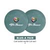  Car Stickers 2pcs Car Coaster Anti Slip Mat Water Cup Pad Accessories For Alfa Romeo GT Stelvio F1 Brera Volante Tonale Gloria Dqwe5