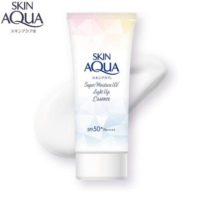 SkinAqua Super Moisture UV Light Up Essence 70 г x 3 шт. Тонирующий японский солнцезащитный крем