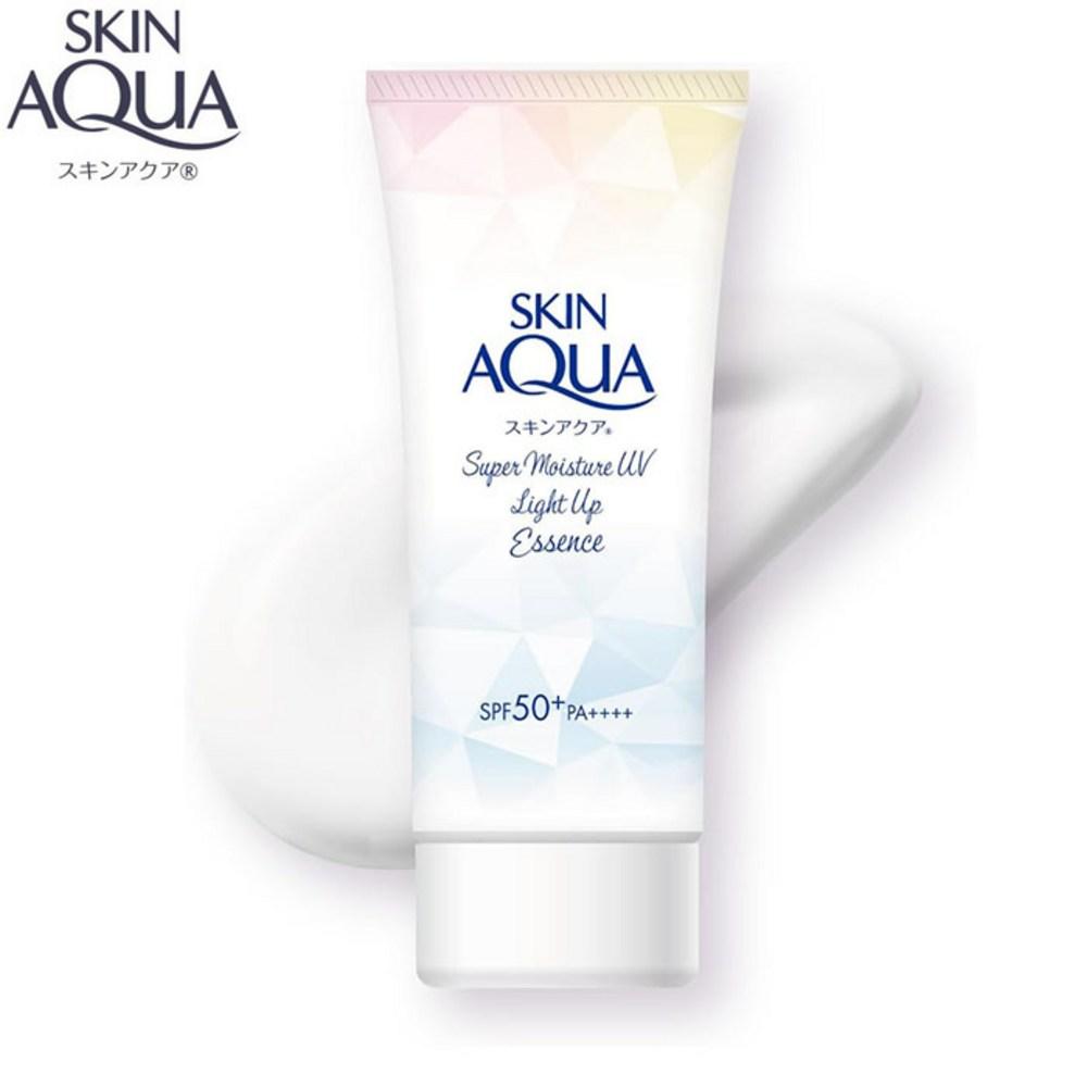 SkinAqua Super Moisture UV Light Up Essence 70 г x 3 шт. Тонирующий японский солнцезащитный крем