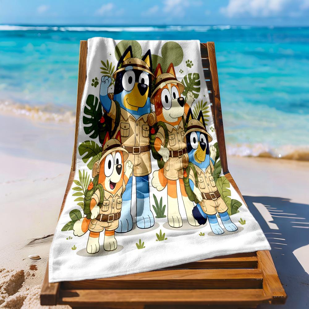Bruy2 Beach Towel High Absorbency & Quick-Dry Comfortable Lightweight Suitable for Sports, Travel, Swimming, Yoga, Bathroom, Beach, And Pool