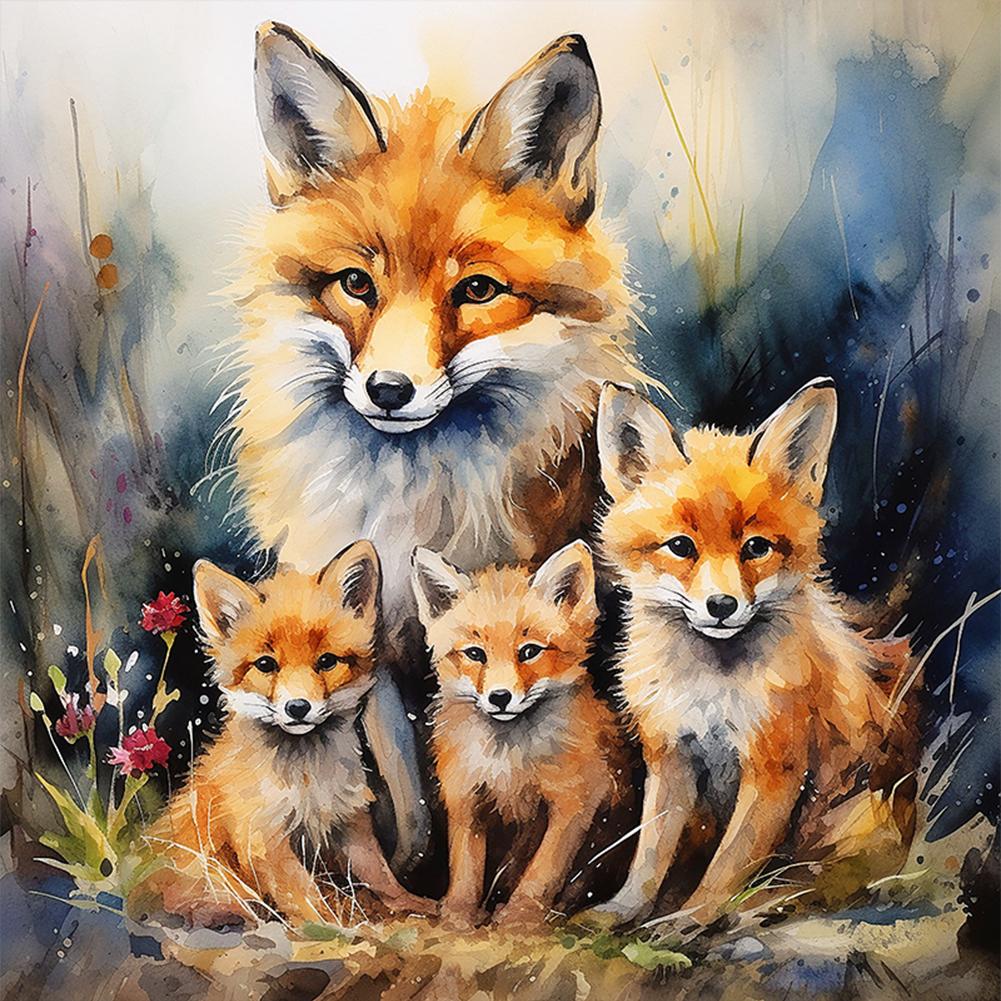 Набор для вышивания крестом с принтом животных 45x45см DIY 11CT Нитки Рукоделие Домашнее искусство