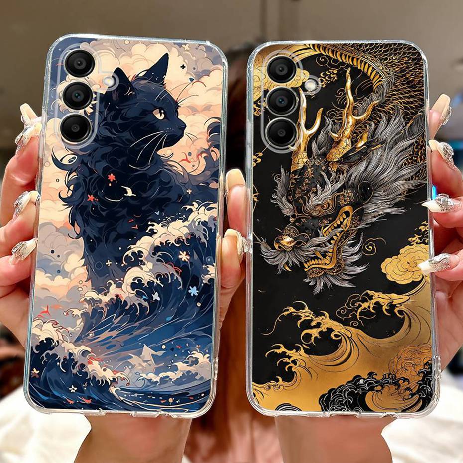New Fashion Painting Case For Samsung Galaxy A16 Soft Silicone TPU Phone Cases For Samsung A16 5G 4G SM-A165F A166B Bumpers