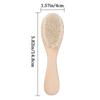 Инструмент для новорожденных Мягкая щетина Щетка из натуральной щетины Детская щетка Детская расческа Детская расческа для волос