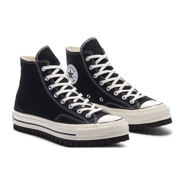 Converse Кроссовки унисекс Chuck 70 Trek Hi Black Vintage белые 171015C