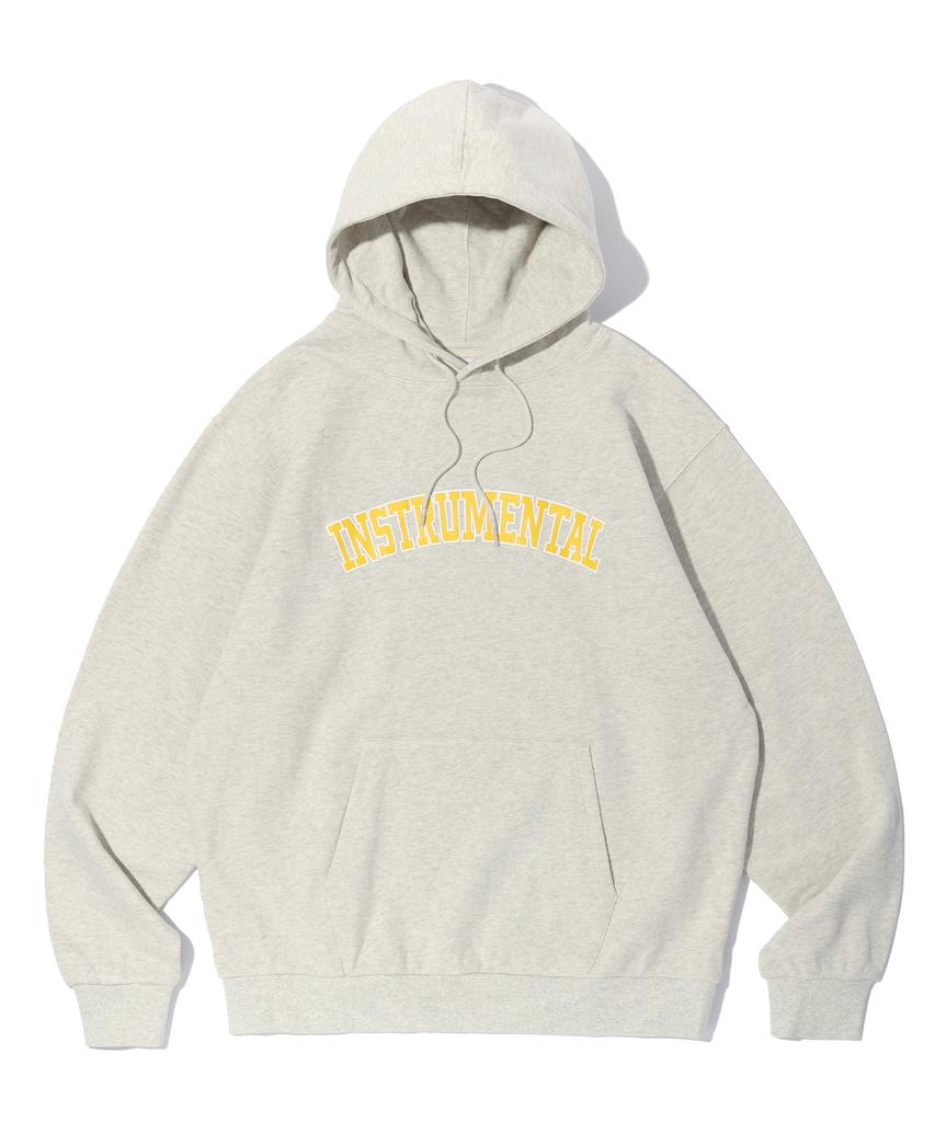 Худи с принтом Pullover Овсяный