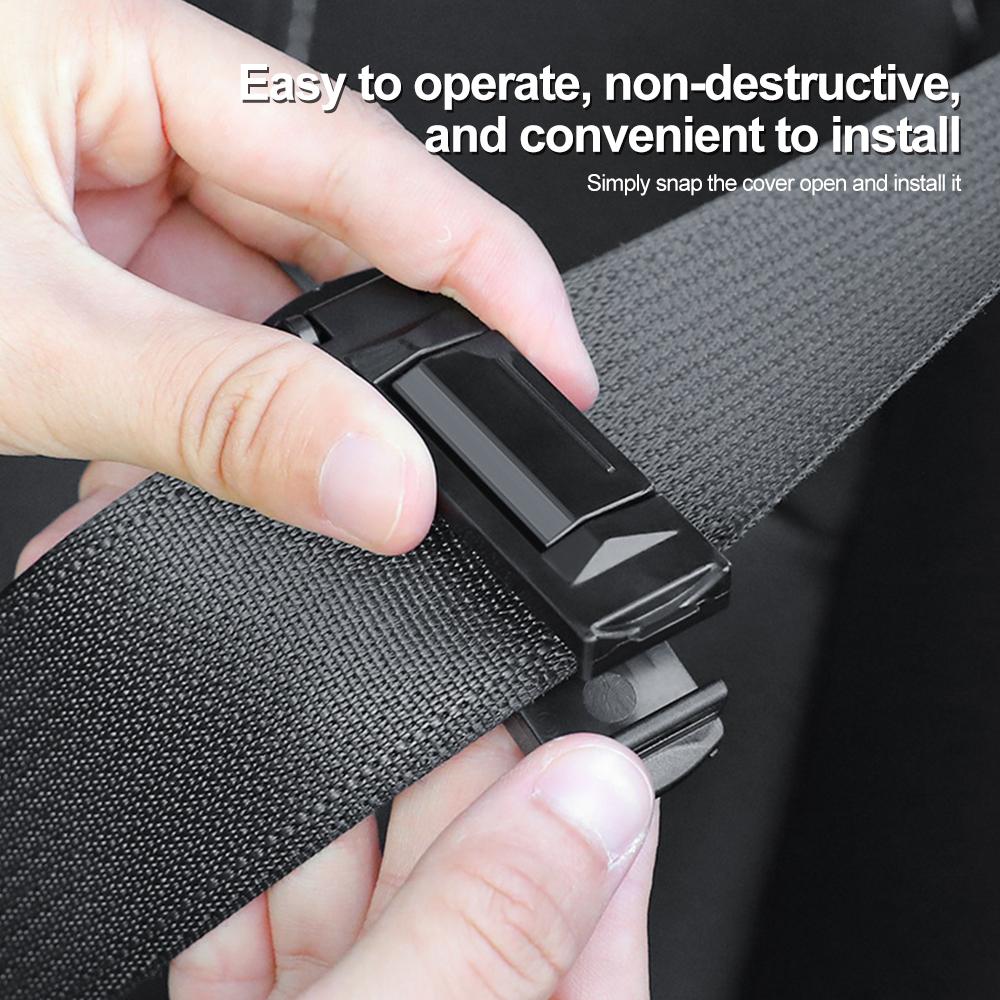 2 шт. Зажим для пряжки ремня безопасности автомобиля, регулируемый стопор ремня безопасности, зажим с ароматической палочкой, автомобильные зажимы для ремней, автомобильные аксессуары