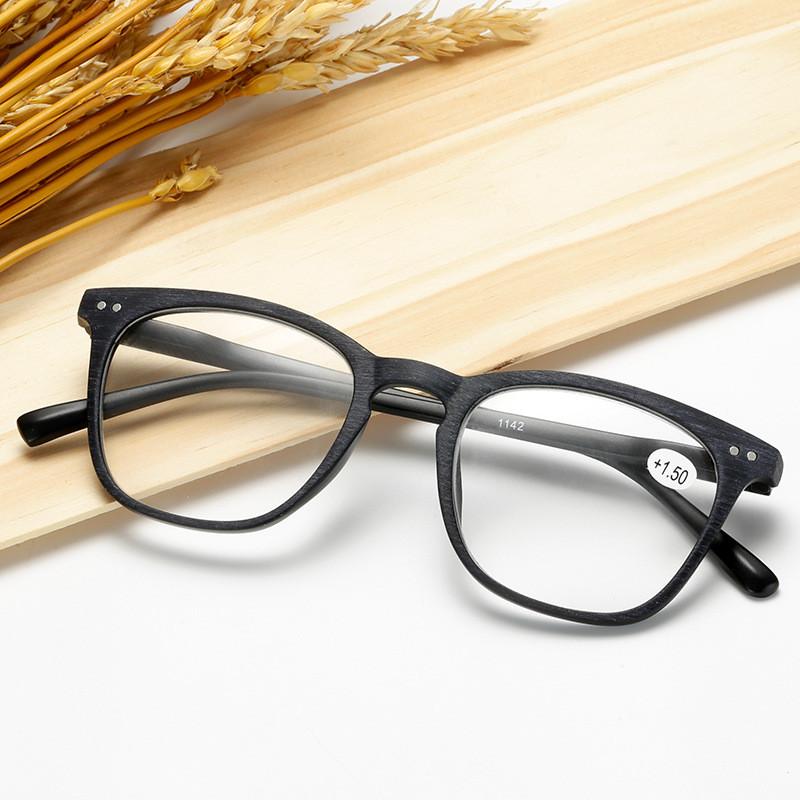 Модные Унисекс Квадратные Очки Обычная Оправа Очков Защита от Излучения Оптические Очки Дальнозоркость +1.0+1.5+2.0+2.5+3.0+3.5+4.0