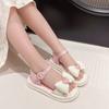 Girls Sandals New Princess Explosion Children's Roman Shoes Middle Older Children Summer Foreign Style Students Hole Shoes Beach Shoes