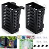 Glass Pot Aquarium Plant Holder Hydroponic Emersed Plants Storage Rack  Water Feature Decoration