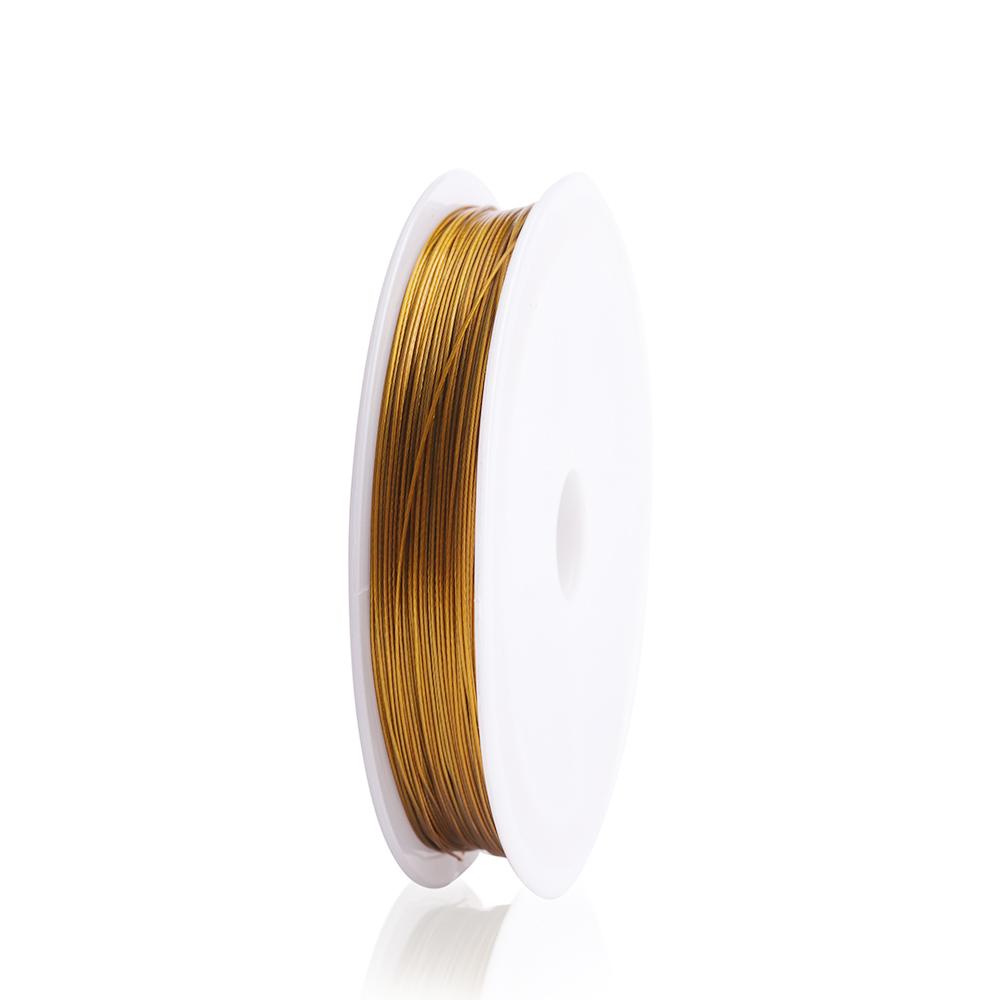 0.3-1.0mm Stainless Steel Wire Resistant Strong Line Tiger Tail Beading Wire For DIY Crafts Necklace Bracelet Jewelry Accessorie